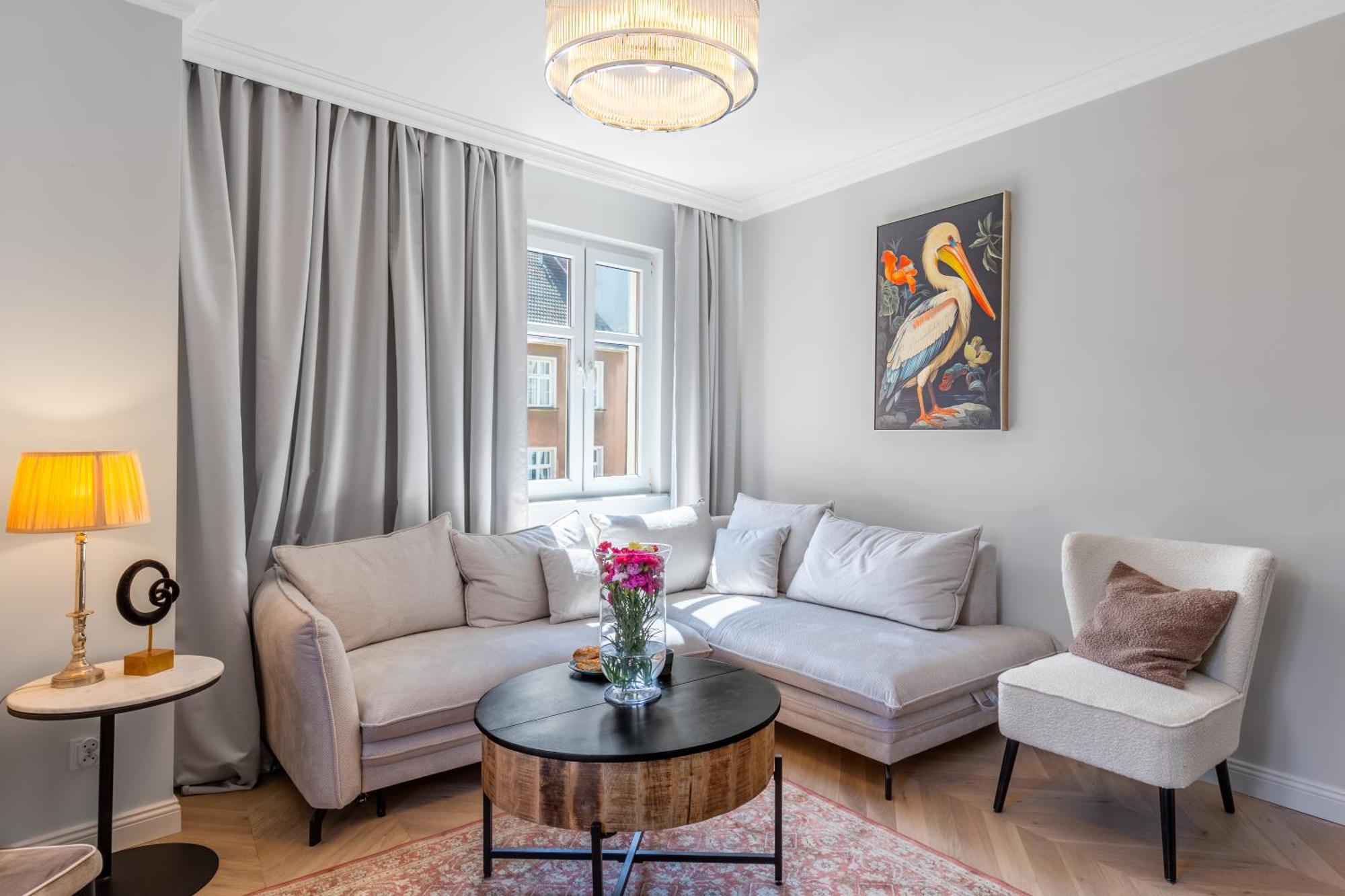 Stylowy Apartament W Sercu Starowki Z Widokiem Na Motlawe Gdańsk Exterior foto